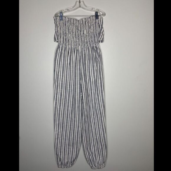 Aerie linen strapless romper jumper. Small - Picture 3 of 4